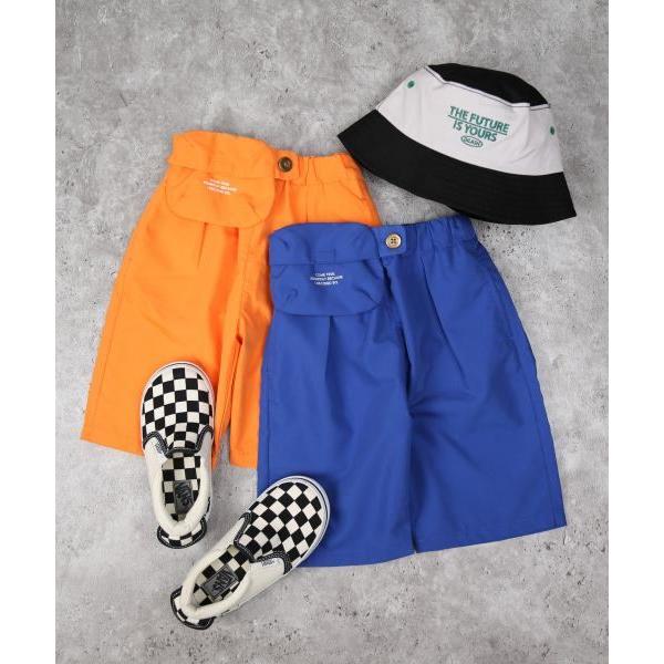 ディラッシュ　DILASH ポーチ付き　5分丈 パンツ(110・120・130・140)子ども服　男の子　小学生　キッズ　ハーフパンツ　ズボン　半ズボン　ブルー　オレンジ | DILASH | 06