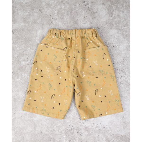 ディラッシュ　DILASH 恐竜 刺繍 5分丈 パンツ(110・120・130・140)子ども服　男の子　保育園　小学生　キッズ　ハーフパンツ　ズボン　半ズボン　DL25ES046 | DILASH | 02