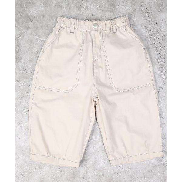 ディラッシュ　DILASH ステッチ　薄手ツイル　6分丈　パンツ(110・120・130・140)子ども服　キッズ　小学生　男の子　ズボン　ハーフパンツ　DL25ES047 | DILASH | 02