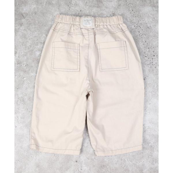ディラッシュ　DILASH ステッチ　薄手ツイル　6分丈　パンツ(110・120・130・140)子ども服　キッズ　小学生　男の子　ズボン　ハーフパンツ　DL25ES047 | DILASH | 03