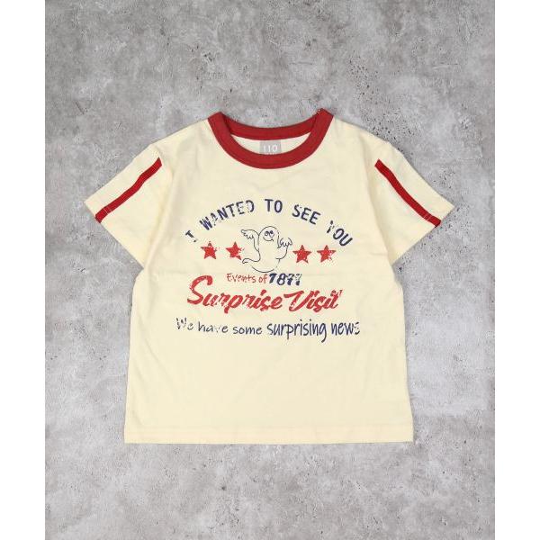 ディラッシュ　DILASH　おばけプリント　半袖　Tシャツ(110・120・130）子ども服　小学生　キッズ　男の子　男子　シンプル　オシャレ　ポップ　DL25ES102 | DILASH | 02