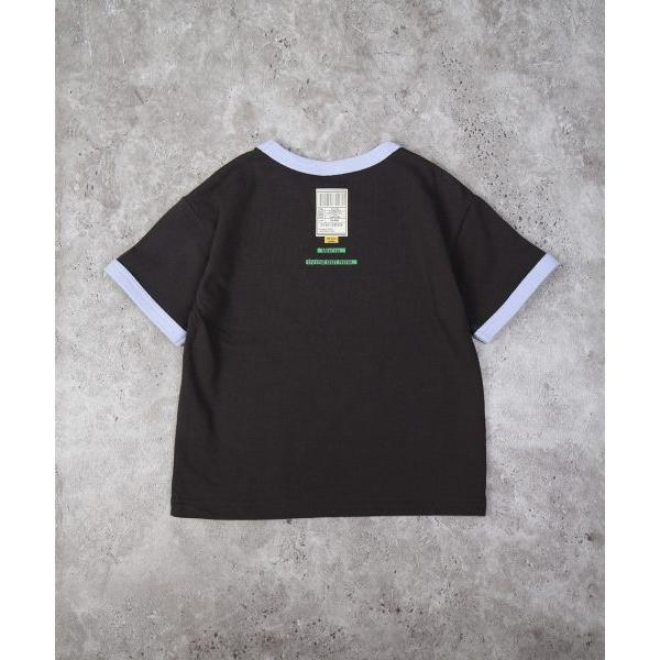 ディラッシュ　DILASH　飛行機　半袖　Tシャツ(110・120・130・140）子ども服　小学生　キッズ　男の子　シンプル　刺繍　チャコールグレー　オフホワイト | DILASH | 04