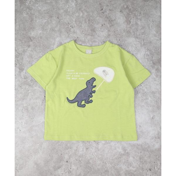 ディラッシュ　DILASH　恐竜　半袖　Tシャツ(110・120・130）子ども服　小学生　キッズ　男の子　男子　ティラノサウルス　オシャレ　ポップ　DL25ES110 | DILASH | 03