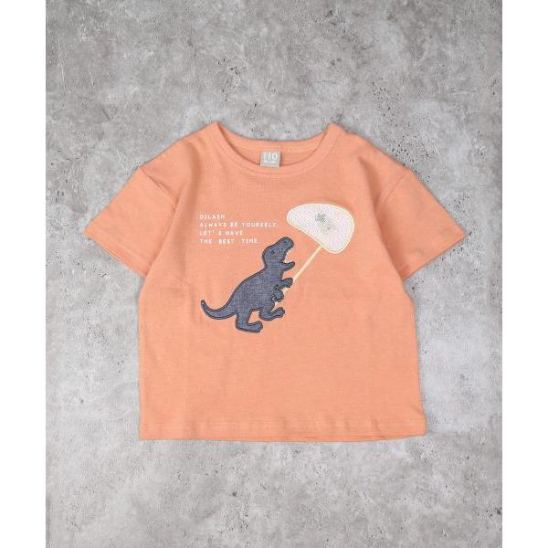 ディラッシュ　DILASH　恐竜　半袖　Tシャツ(110・120・130）子ども服　小学生　キッズ　男の子　男子　ティラノサウルス　オシャレ　ポップ　DL25ES110 | DILASH | 04