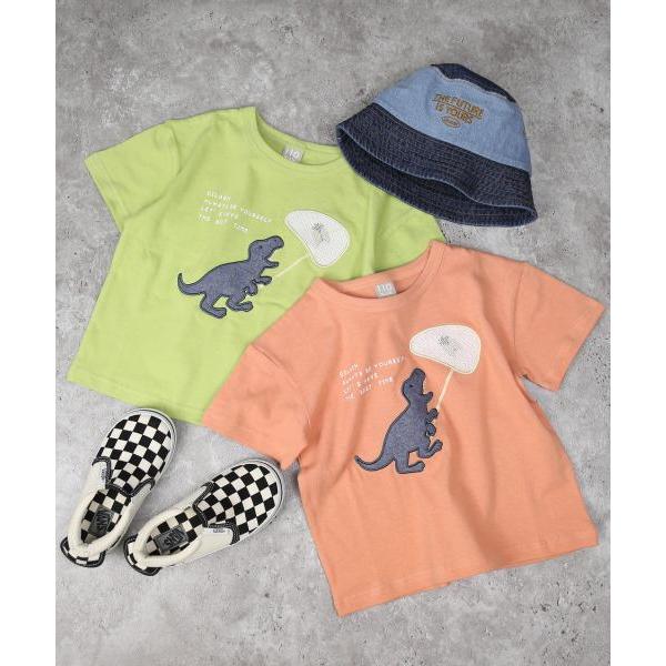 ディラッシュ　DILASH　恐竜　半袖　Tシャツ(110・120・130）子ども服　小学生　キッズ　男の子　男子　ティラノサウルス　オシャレ　ポップ　DL25ES110 | DILASH | 06