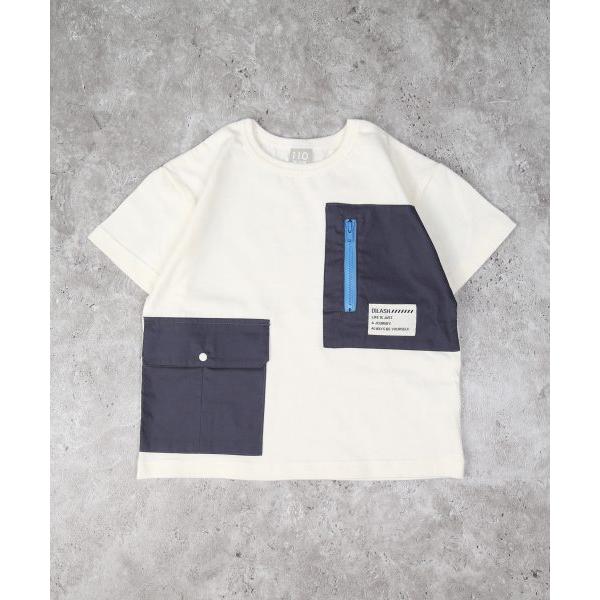 ディラッシュ　DILASH　ポケット付き　半袖　Tシャツ(110・120・130・140）子ども服　保育園　幼稚園　小学生　キッズ　男の子　シンプル　オシャレ | DILASH | 03