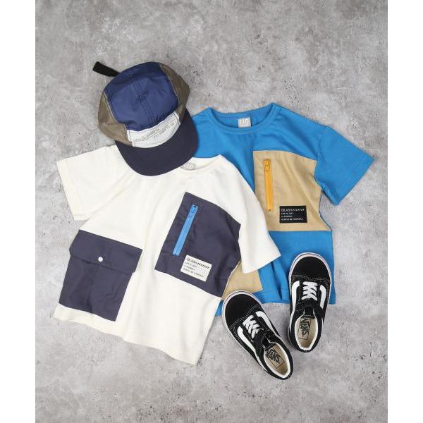 ディラッシュ　DILASH　ポケット付き　半袖　Tシャツ(110・120・130・140）子ども服　保育園　幼稚園　小学生　キッズ　男の子　シンプル　オシャレ | DILASH | 06