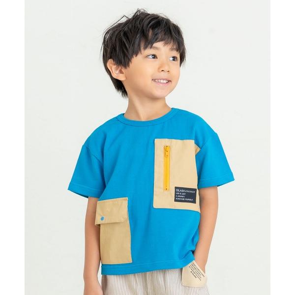 ディラッシュ　DILASH　ポケット付き　半袖　Tシャツ( 150cm ）子ども服　小学生　中学生　キッズ　ジュニア　男の子　シンプル　オシャレ　DL25ES114 | DILASH | 02