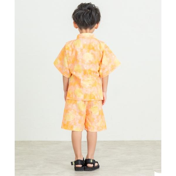 ●50％OFFセール●ディラッシュ　DILASH　タイダイ柄　甚平 （  110　120　130　140  ）子ども服　小学生　キッズ　男の子　お祭り　アウトレット　セール | DILASH | 02