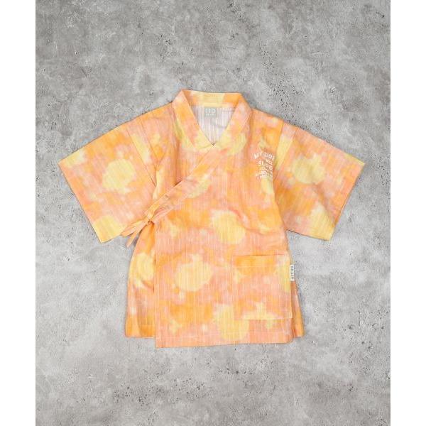 ●50％OFFセール●ディラッシュ　DILASH　タイダイ柄　甚平 （  110　120　130　140  ）子ども服　小学生　キッズ　男の子　お祭り　アウトレット　セール | DILASH | 04