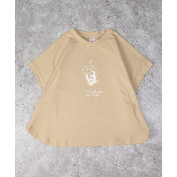 ディラッシュ　DILASH　フレンチスリーブ　Tシャツ 半袖 (110・120・130・140） キッズ　ジュニア　小学生　男の子　綿100　ベージュ　イエロー　DL25MS001 | DILASH | 04