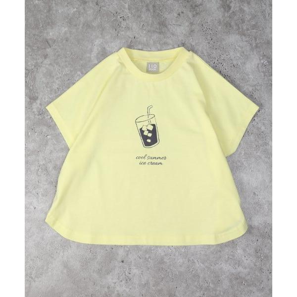 ●50％OFFセール●ディラッシュ　DILASH　フレンチスリーブ　Tシャツ 半袖 (110・120・130・140） キッズ　ジュニア　小学生　男の子　綿100　ベージュ　イエロ | DILASH | 06