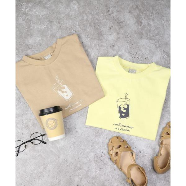 ●50％OFFセール●ディラッシュ　DILASH　フレンチスリーブ　Tシャツ 半袖 (110・120・130・140） キッズ　ジュニア　小学生　男の子　綿100　ベージュ　イエロ | DILASH | 09