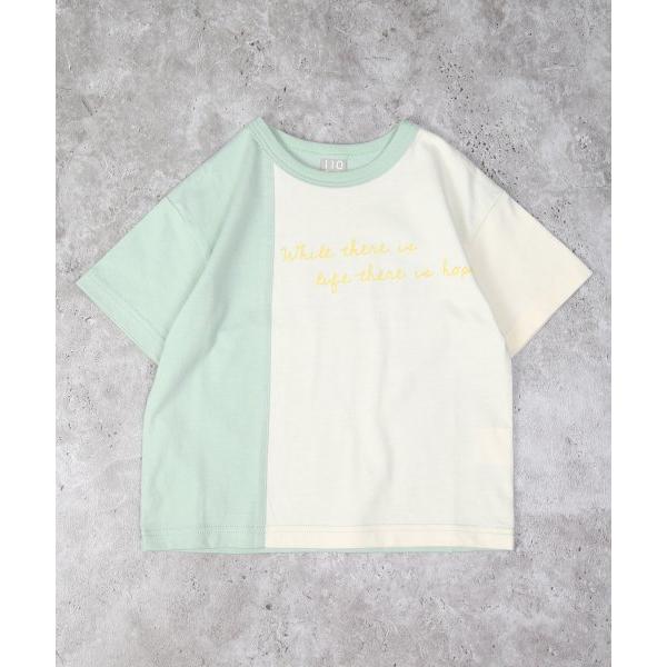 ●50％OFFセール●ディラッシュ　DILASH　切替　半袖　Tシャツ (110・120・130・140） キッズ　ジュニア　小学生　男の子　綿100　オシャレ　カジュアル　DL25MS | DILASH | 03