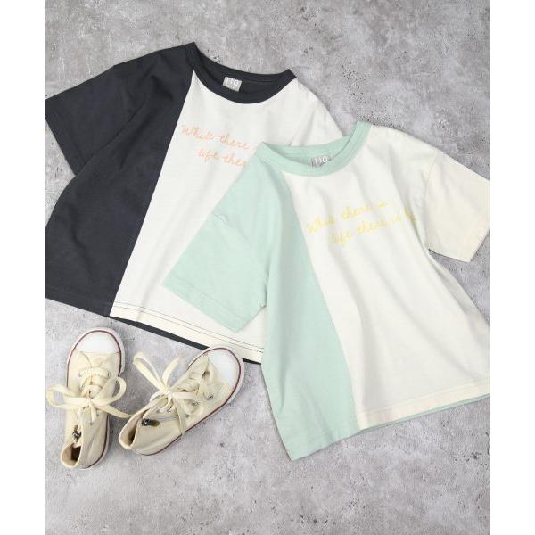 ●50％OFFセール●ディラッシュ　DILASH　切替　半袖　Tシャツ (110・120・130・140） キッズ　ジュニア　小学生　男の子　綿100　オシャレ　カジュアル　DL25MS | DILASH | 04