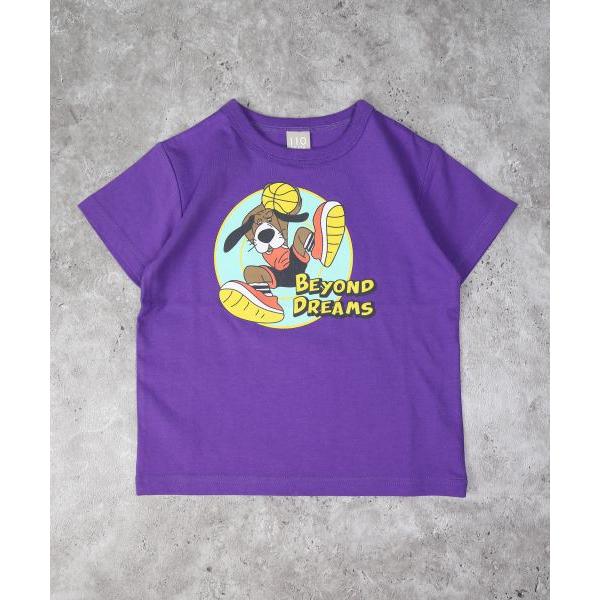 ディラッシュ　DILASH　バスケ　プリント バックナンバー 半袖Tシャツ  (110・120・130・140) 子ども服　キッズ　小学生　男の子　綿100 バスケット | DILASH | 05