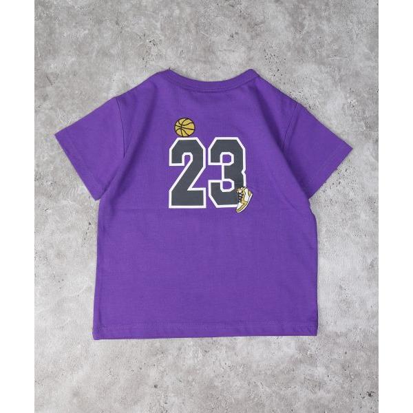 ディラッシュ　DILASH　バスケ　プリント バックナンバー 半袖Tシャツ  (110・120・130・140) 子ども服　キッズ　小学生　男の子　綿100 バスケット | DILASH | 06