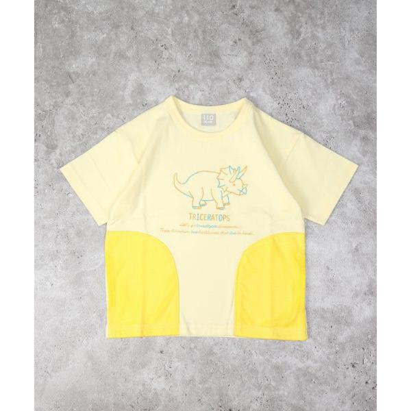 ディラッシュ　DILASH　恐竜　刺繍　半袖　Tシャツ (90・100・110・120・130・140） 幼児　キッズ　保育園　幼稚園　小学生　男の子　ティラノサウルス | DILASH | 02