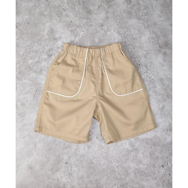 ディラッシュ　DILASH　TCツイル　パンツ　ハーフパンツ (150・160） ズボン　ジュニア　小学生　中学生　男の子　ターコイズブルー　ブルー　ベージュ | DILASH | 03