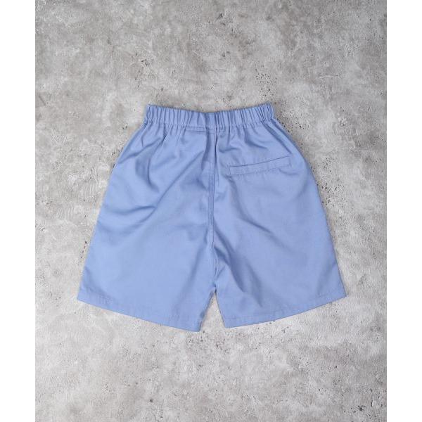 ●50％OFFセール●ディラッシュ　DILASH　TCツイル　パンツ　ハーフパンツ (150・160） ズボン　ジュニア　小学生　中学生　男の子　ターコイズブルー　ブルー　 | DILASH | 05