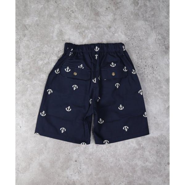 ●50％OFFセール●ディラッシュ　DILASH　イカリ柄　パンツ　ハーフパンツ (90・100・110・120・130・140） ズボン　幼児　キッズ　保育園　幼稚園　小学生　男 | DILASH | 03