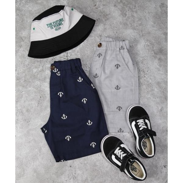 ディラッシュ　DILASH　イカリ柄　パンツ　ハーフパンツ (90・100・110・120・130・140） ズボン　幼児　キッズ　保育園　幼稚園　小学生　男の子　DL25MS041 | DILASH | 04