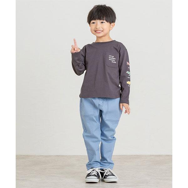 ●50％OFFセール●ディラッシュ　DILASH 恐竜長袖Tシャツ(90・100・110・120)　男の子　ロンT　ティラノサウルス　トリケラトプス　プテラノドン | DILASH | 05