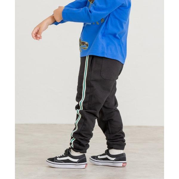 ●50％OFFセール●ディラッシュ　DILASH 　ラインテープパンツ(90・100・110・120・130・140)男の子　キッズ　長ズボン　ジャージ風 | DILASH | 02