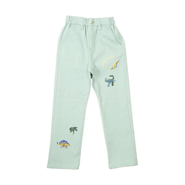 ●50％OFFセール●ディラッシュ　DILASH 　恐竜刺繍パンツ(90・100・110・120)　男の子　長ズボン　プテラノドン　トリケラトプス　ティラノサウルス | DILASH | 06