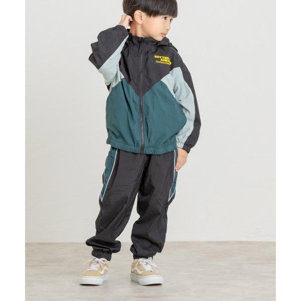 ●50％OFFセール●ディラッシュ　DILASH　配色  ナイロン スポーティパンツ シャカパン (110・120・130・140)男の子 女の子 キッズ 長ズボン カジュアル | DILASH | 01