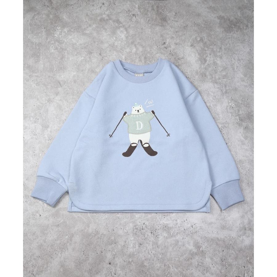 ●50％OFFセール●  ディラッシュ DILASH しろくまスキートレーナー（裏毛） ( 90 100 110 120 ) 男の子 女の子 キッズ ジュニア 長袖 子ども服 アウトレット | DILASH | 01