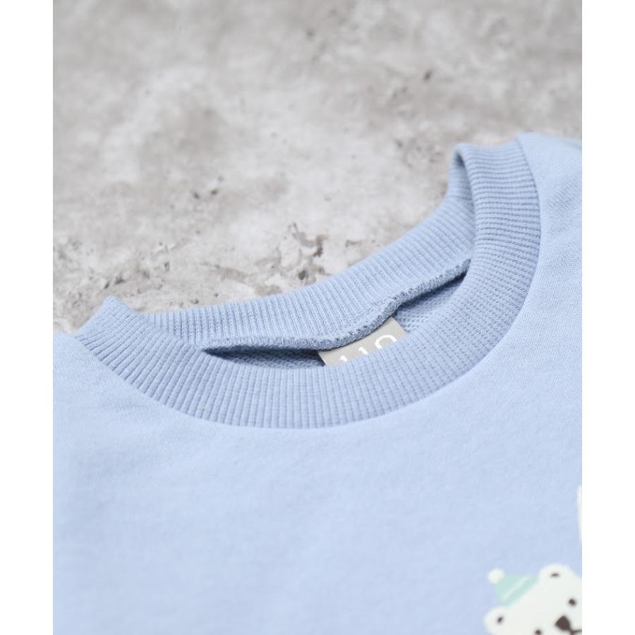 ●50％OFFセール●  ディラッシュ DILASH しろくまスキートレーナー（裏毛） ( 90 100 110 120 ) 男の子 女の子 キッズ ジュニア 長袖 子ども服 アウトレット | DILASH | 05