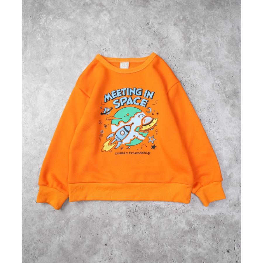 ●50％OFFセール●  ディラッシュ DILASH ロケットプリントトレーナー（裏毛） ( 90 100 110 120 ) 長袖 男の子 女の子 キッズ ジュニア アウトレット | DILASH | 02