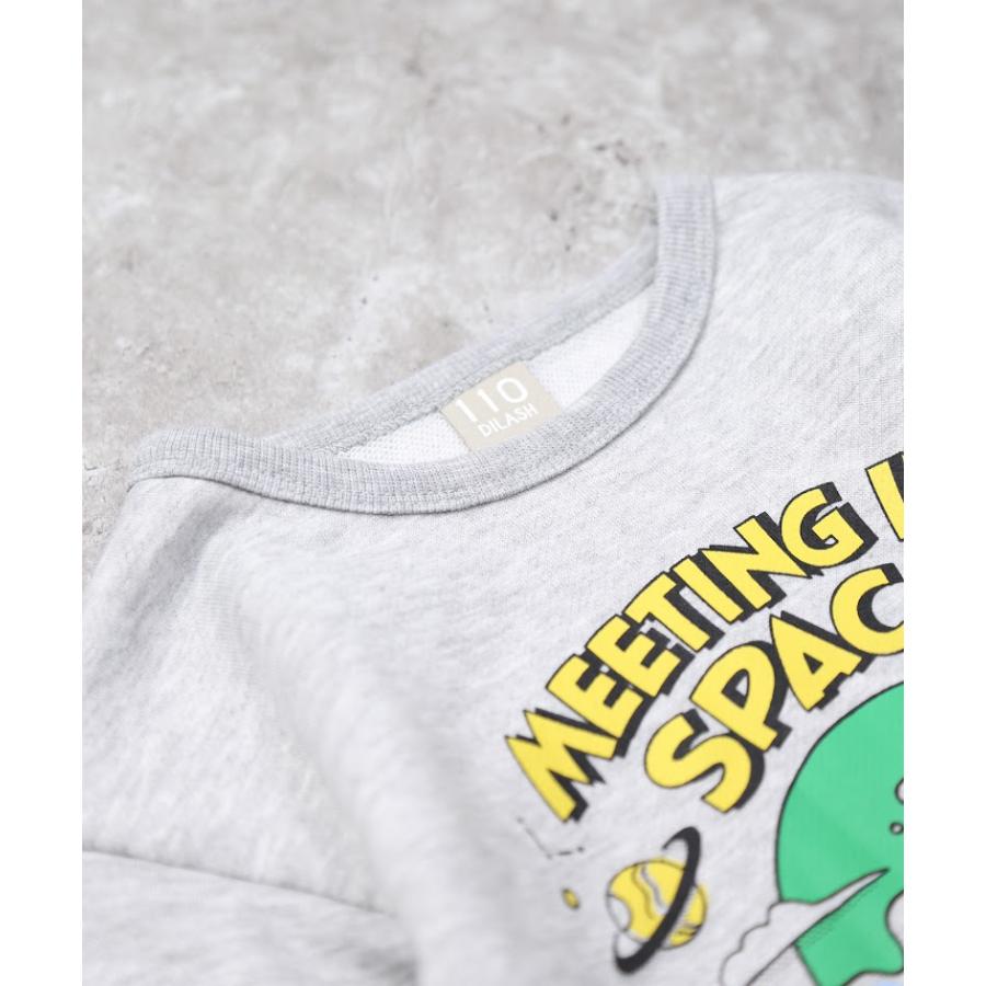 ●50％OFFセール●  ディラッシュ DILASH ロケットプリントトレーナー（裏毛） ( 90 100 110 120 ) 長袖 男の子 女の子 キッズ ジュニア アウトレット | DILASH | 06