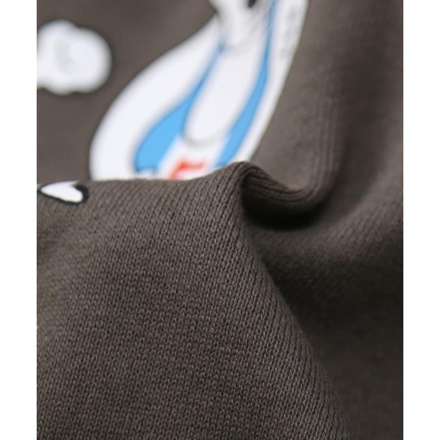 ●50％OFFセール●  ディラッシュ DILASH ヒーロー犬プリントトレーナー（裏毛） ( 90 100 110 120 ) 長袖 男の子 女の子 キッズ ジュニア アウトレット | DILASH | 07