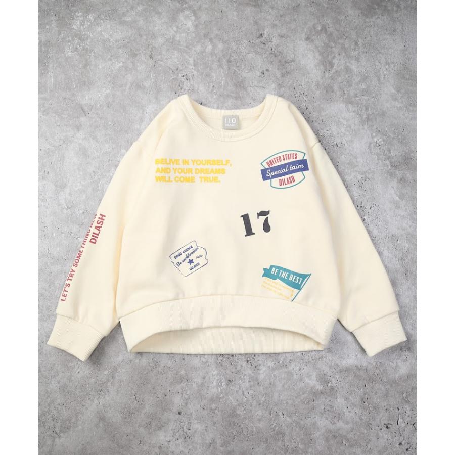 ●50％OFFセール●  ディラッシュ DILASH 裏毛トレーナー ( 90 100 110 120 130 140 ) 長袖 男の子 女の子 キッズ ジュニア アウトレット | DILASH | 02