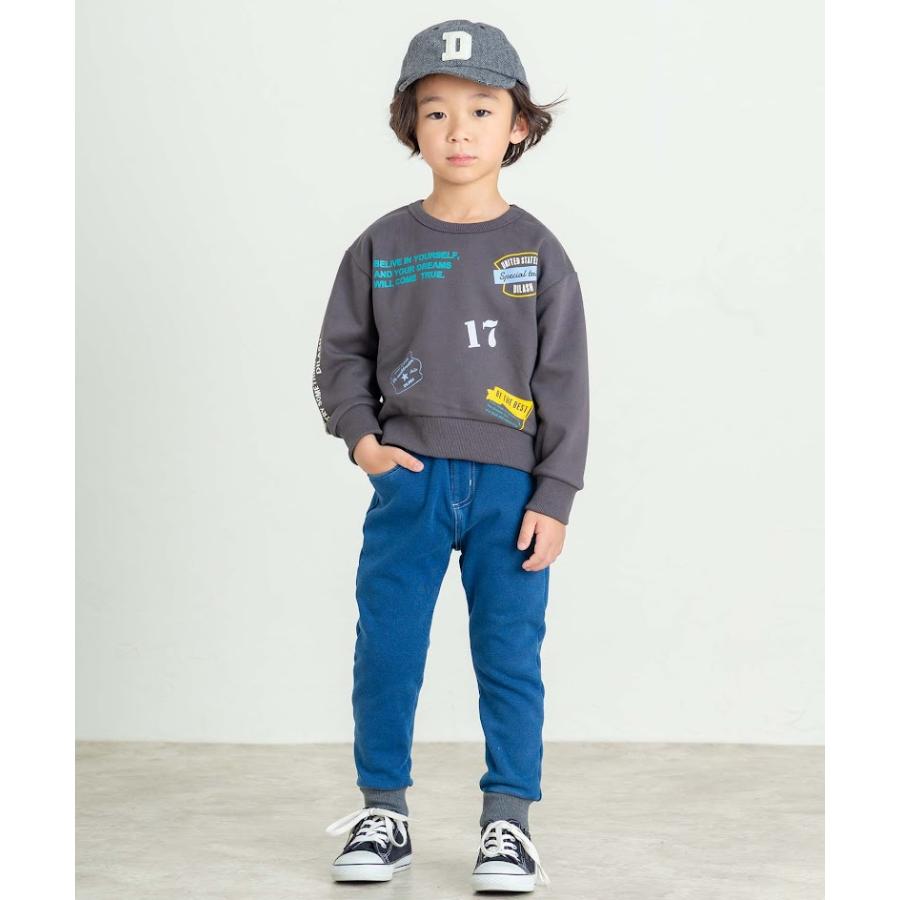 ●50％OFFセール●  ディラッシュ DILASH 裏毛トレーナー ( 90 100 110 120 130 140 ) 長袖 男の子 女の子 キッズ ジュニア アウトレット | DILASH | 08