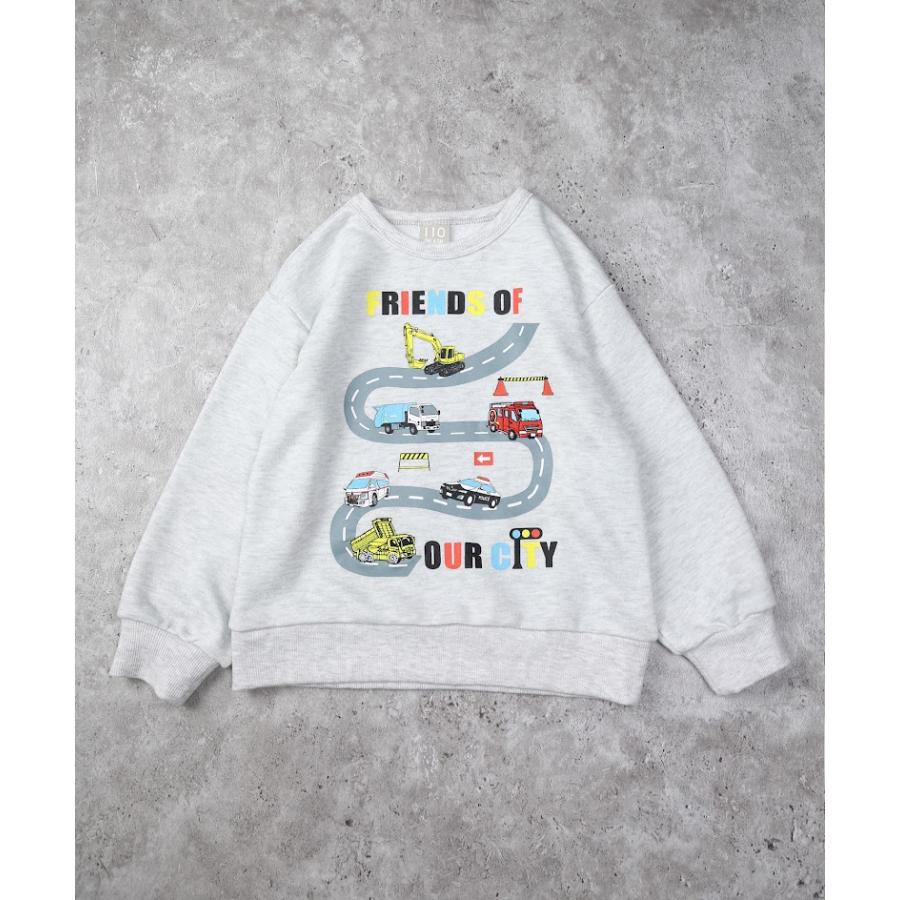 ●50％OFFセール●  ディラッシュ DILASH はたらく車トレーナー ( 90 100 110 120 ) 長袖 男の子 女の子 キッズ ジュニア アウトレット | DILASH | 02