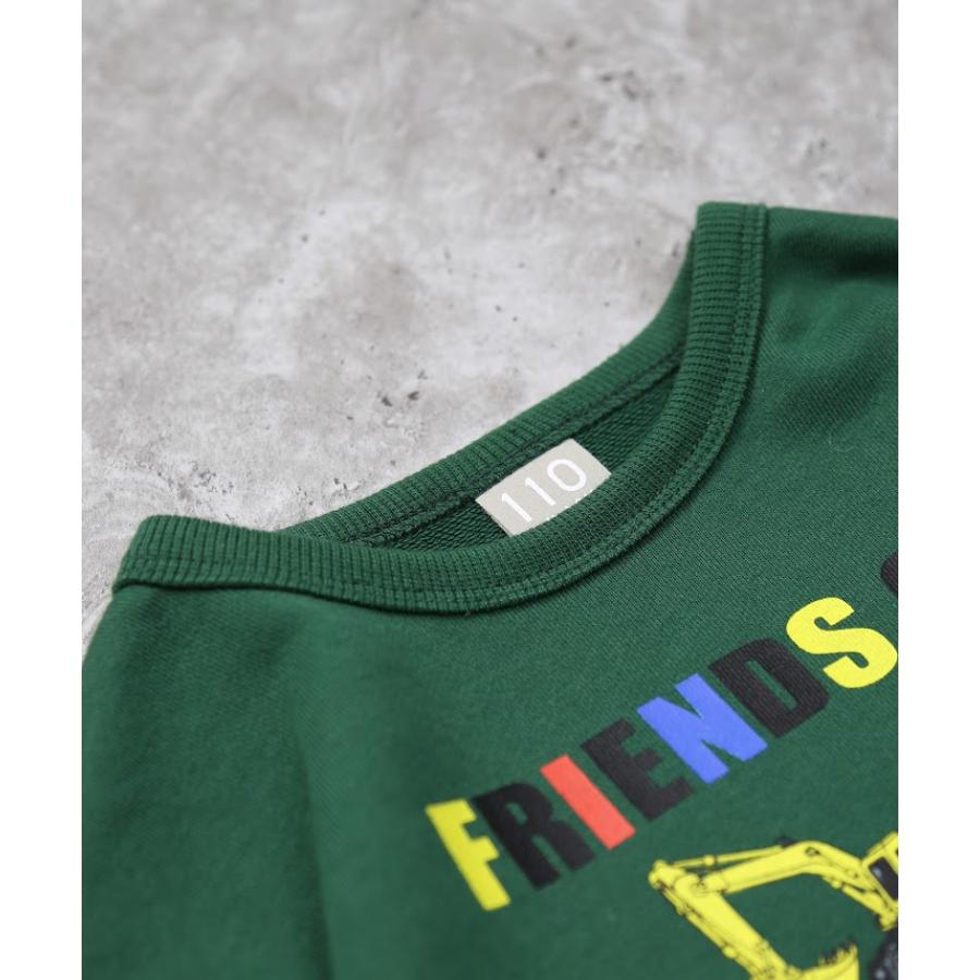 ●50％OFFセール●  ディラッシュ DILASH はたらく車トレーナー ( 90 100 110 120 ) 長袖 男の子 女の子 キッズ ジュニア アウトレット | DILASH | 05