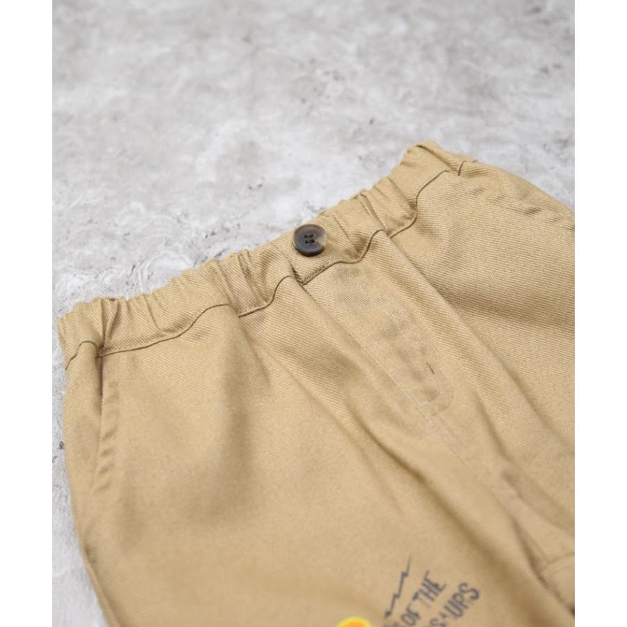 ●50％OFFセール●  ディラッシュ DILASH 恐竜刺繍パンツ ( 90 100 110 120 ) パンツ 長ズボン 男の子 女の子 キッズ ジュニア アウトレット | DILASH | 09