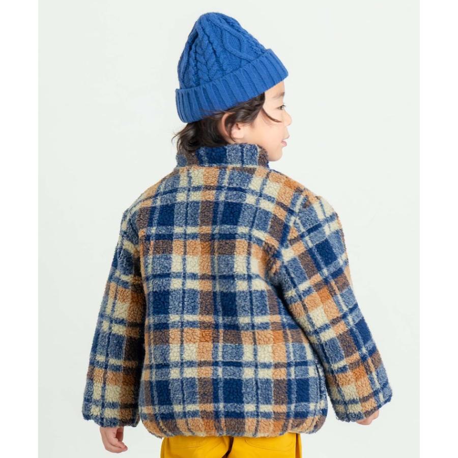 ●50％OFFセール●  ディラッシュ DILASH バイカラーポケット付きボアジャケット ( 90 100 110 120 130 140 ) 防寒 アウター 男の子 女の子 アウトレット | DILASH | 08