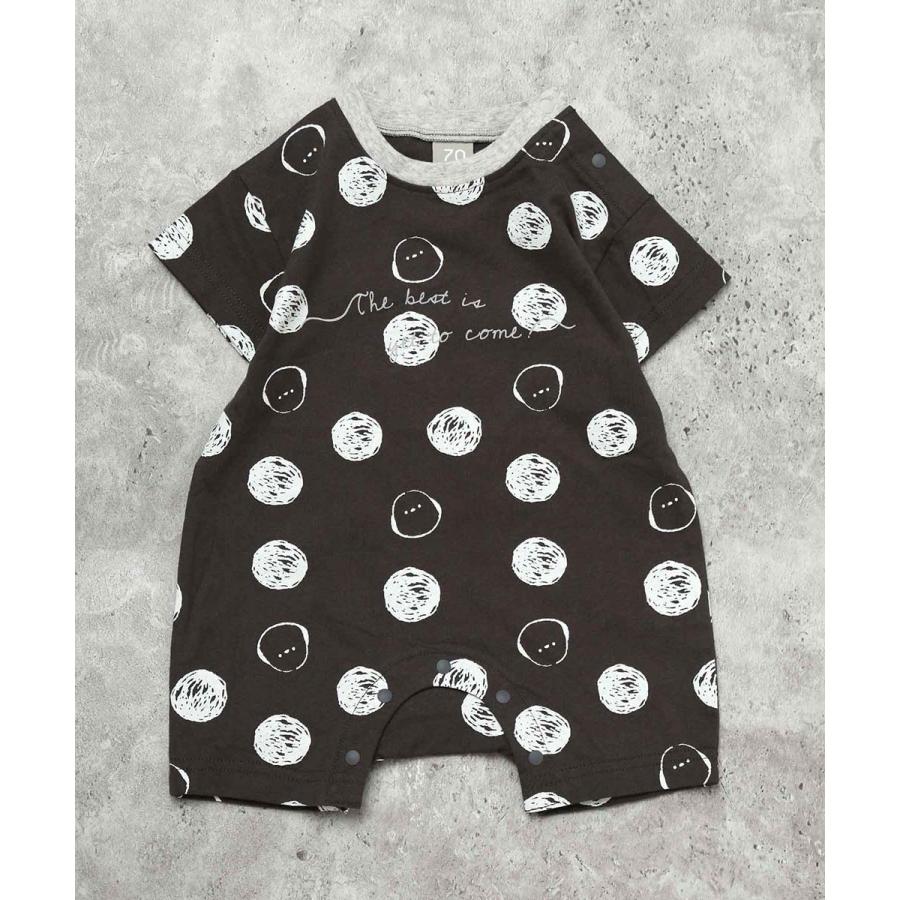 ディラッシュ DILASH 【お揃い可◎・綿100％】ほわほわシマエナガカバーオール ( 70 80 ） 子ども服 ベビー 男の子 女の子 ロンパース | DILASH | 01