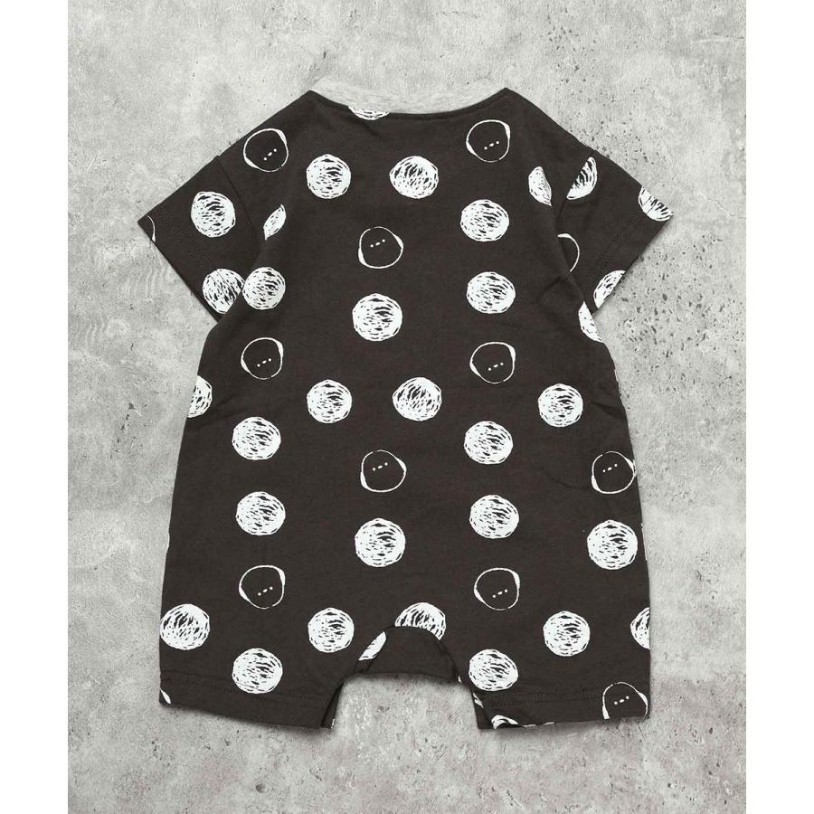 ディラッシュ DILASH 【お揃い可◎・綿100％】ほわほわシマエナガカバーオール ( 70 80 ） 子ども服 ベビー 男の子 女の子 ロンパース | DILASH | 02