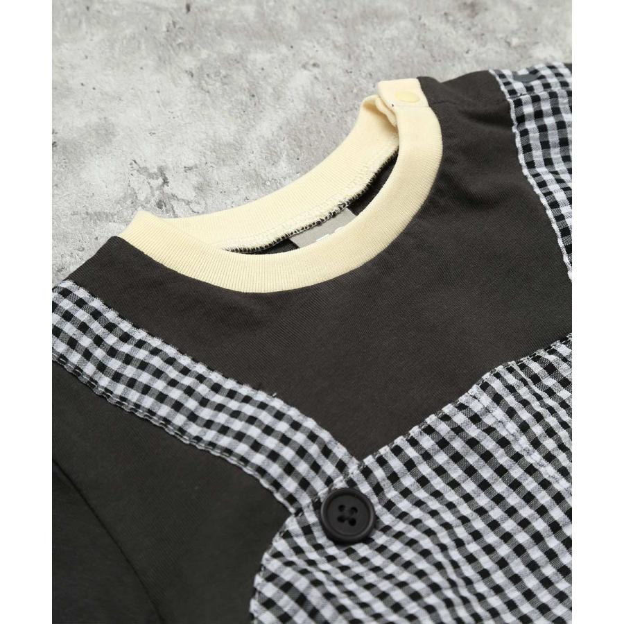 ●40％OFFセール●ディラッシュ DILASH 重ね着風ロンパース ( 70 80 ） 子ども服 ベビー 男の子 女の子　アウトレット | DILASH | 04