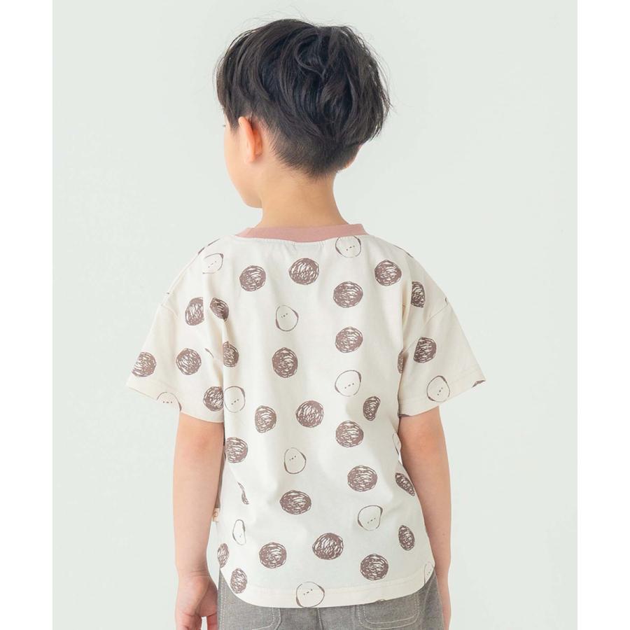 ディラッシュ DILASH 【お揃い可◎・綿100%】ほわほわシマエナガサークルTシャツ ( 90 100 110 120 130 140 ） | DILASH | 11