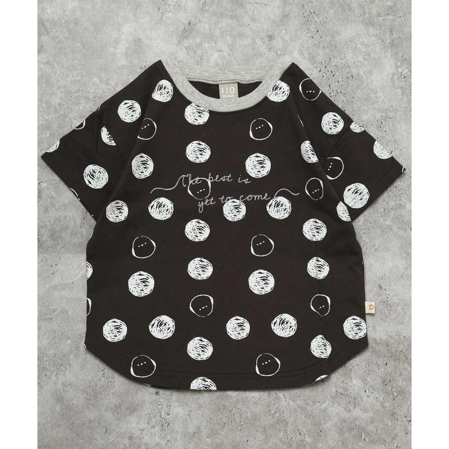 ディラッシュ DILASH 【お揃い可◎・綿100%】ほわほわシマエナガサークルTシャツ ( 90 100 110 120 130 140 ） | DILASH | 01