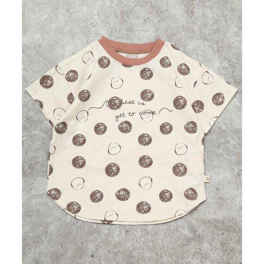 ディラッシュ DILASH 【お揃い可◎・綿100%】ほわほわシマエナガサークルTシャツ ( 90 100 110 120 130 140 ） | DILASH | 03