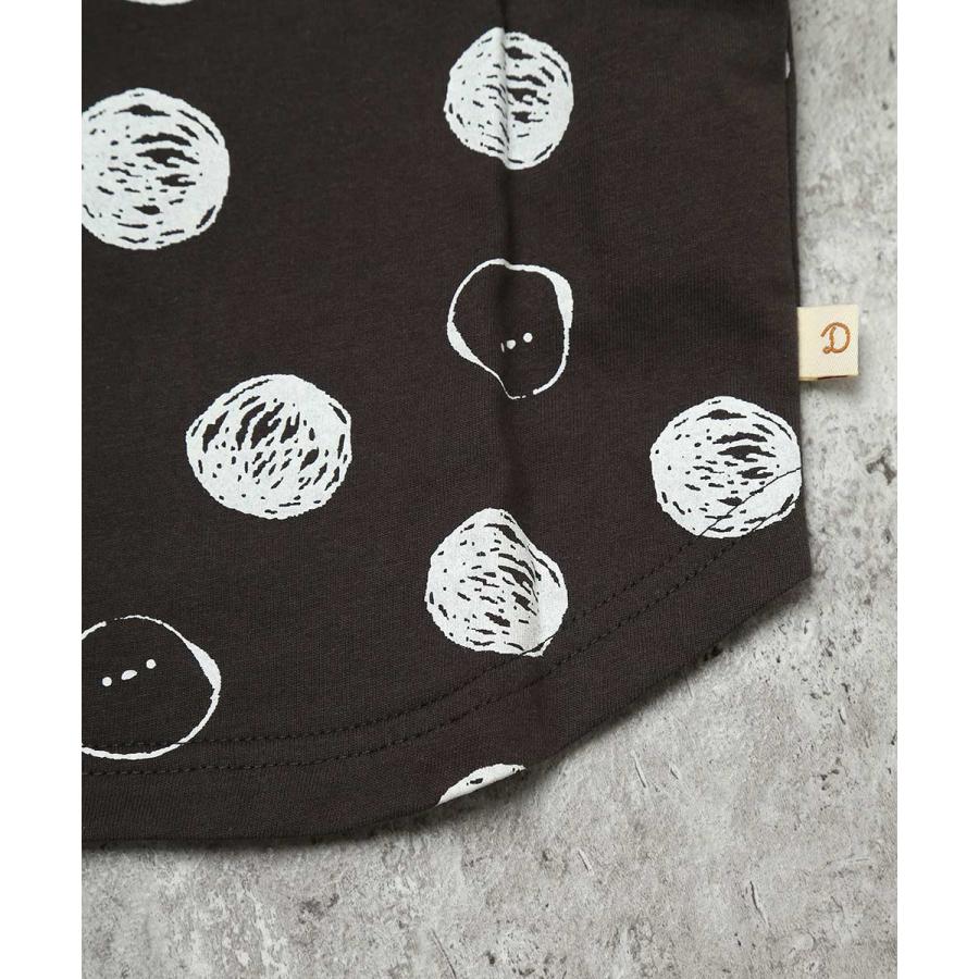 ディラッシュ DILASH 【お揃い可◎・綿100%】ほわほわシマエナガサークルTシャツ ( 90 100 110 120 130 140 ） | DILASH | 05