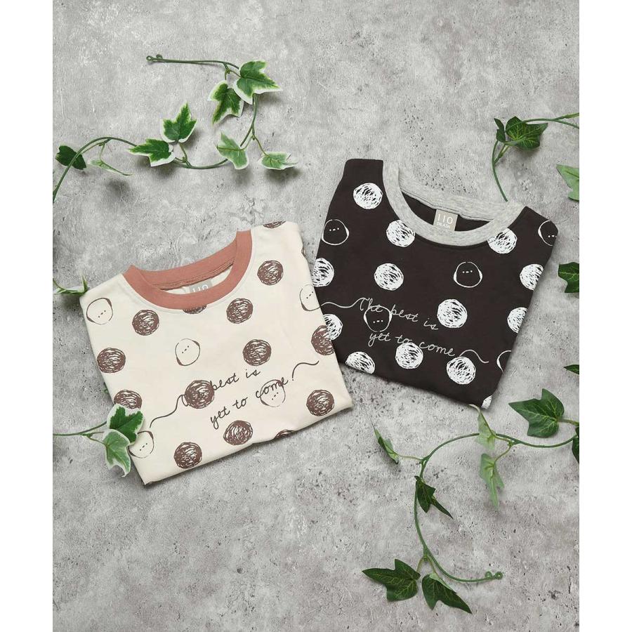 ディラッシュ DILASH 【お揃い可◎・綿100%】ほわほわシマエナガサークルTシャツ ( 90 100 110 120 130 140 ） | DILASH | 06