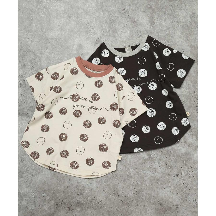 ディラッシュ DILASH 【お揃い可◎・綿100%】ほわほわシマエナガサークルTシャツ ( 90 100 110 120 130 140 ） | DILASH | 07